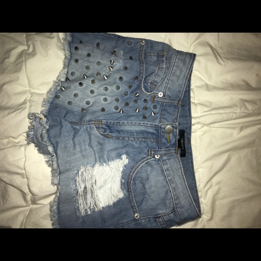 jean shorts